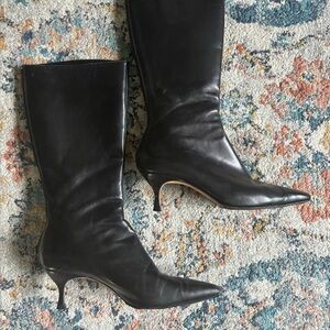 Jimmy Choo leather boots